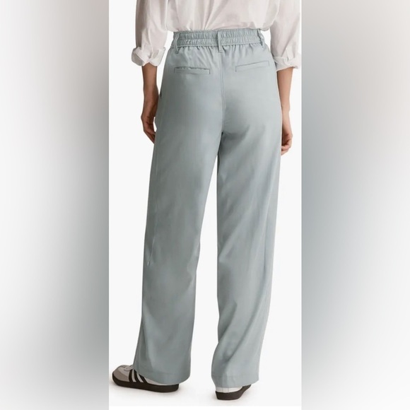 NWT | Womens | Madewell Drapeweave Neale Straight Leg Pants | Size 0 - Picture 2 of 11